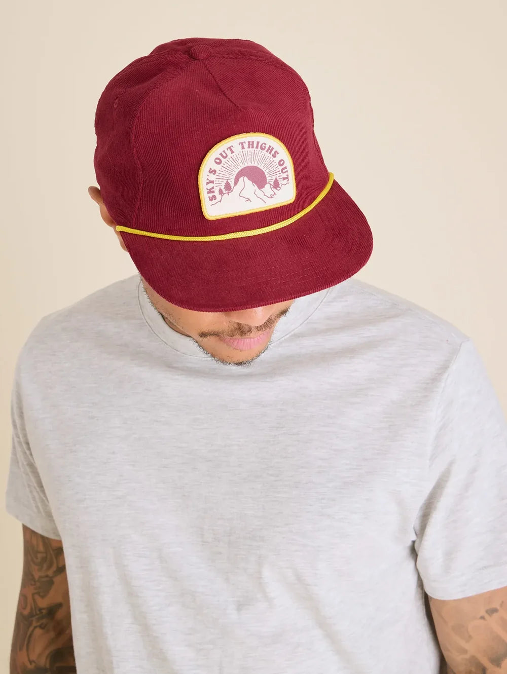 The Crimson Mist (Corduroy Core Hat) - Image 3 - Chubbies Shorts