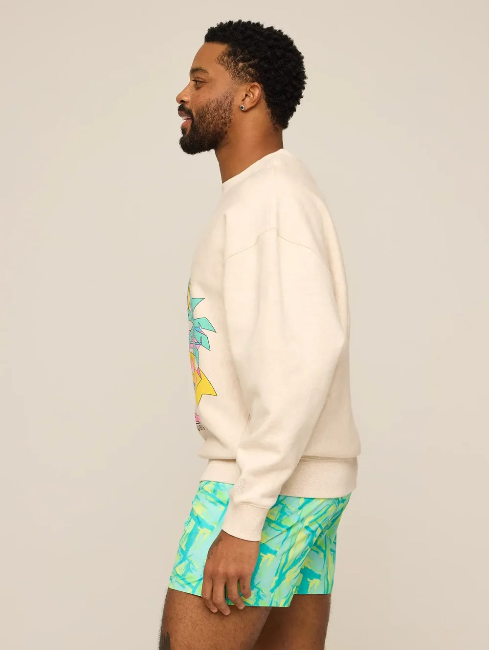 The Daquiri Day (Heathered Comfort Crew) - Image 3 - Chubbies Shorts