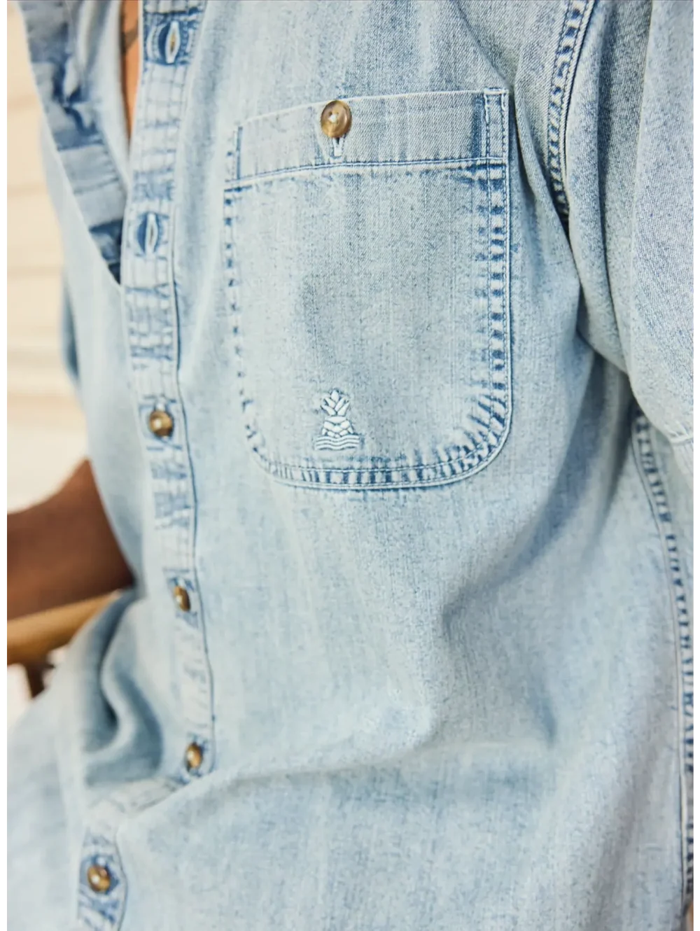 The Denim Drift (Dock Shirt) - Image 9 - Chubbies Shorts