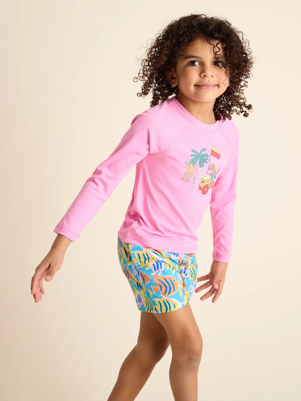 The Dino Racers (Toddler Rashguard) - Image 3 - Chubbies Shorts