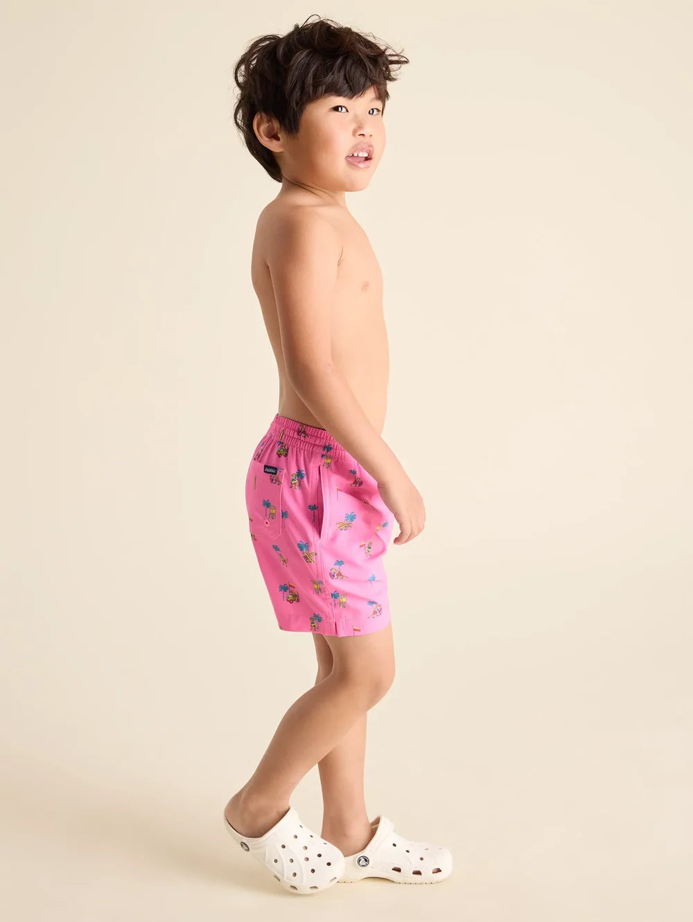 The Dino Racers (Toddler Swim Trunk) - Image 3 - Chubbies Shorts