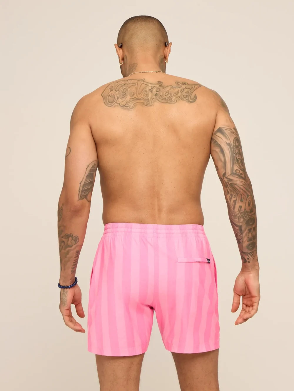 The Dreamhouse Pinks 5.5" (Classic Lined Swim Trunk) - Image 2 - Chubbies Shorts