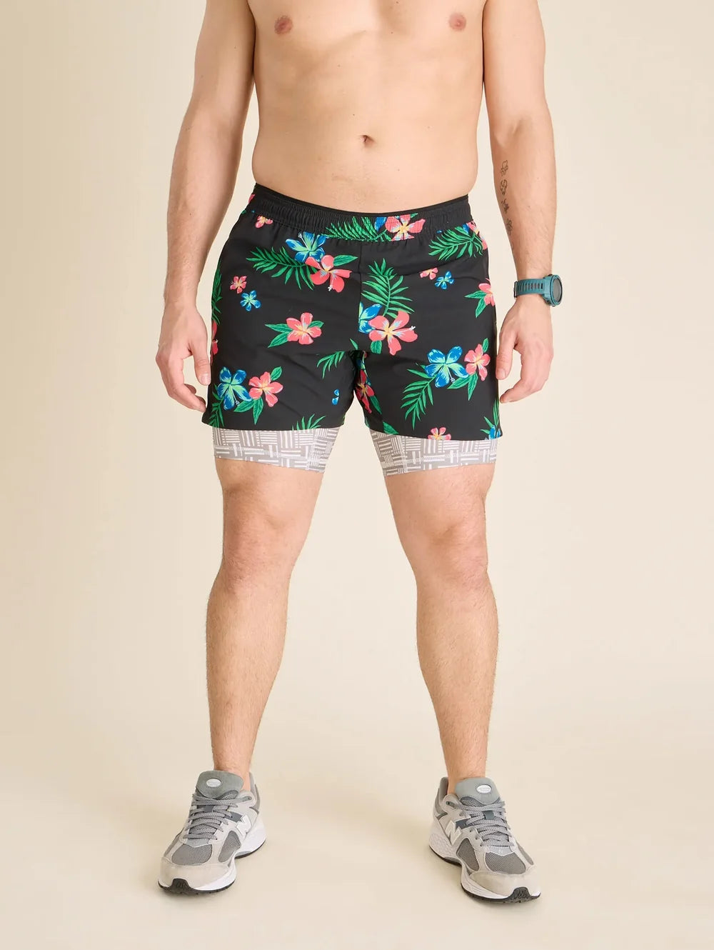 The Electric Flowers 5.5" (Ultimate Training Short) - Image 1 - Chubbies Shorts