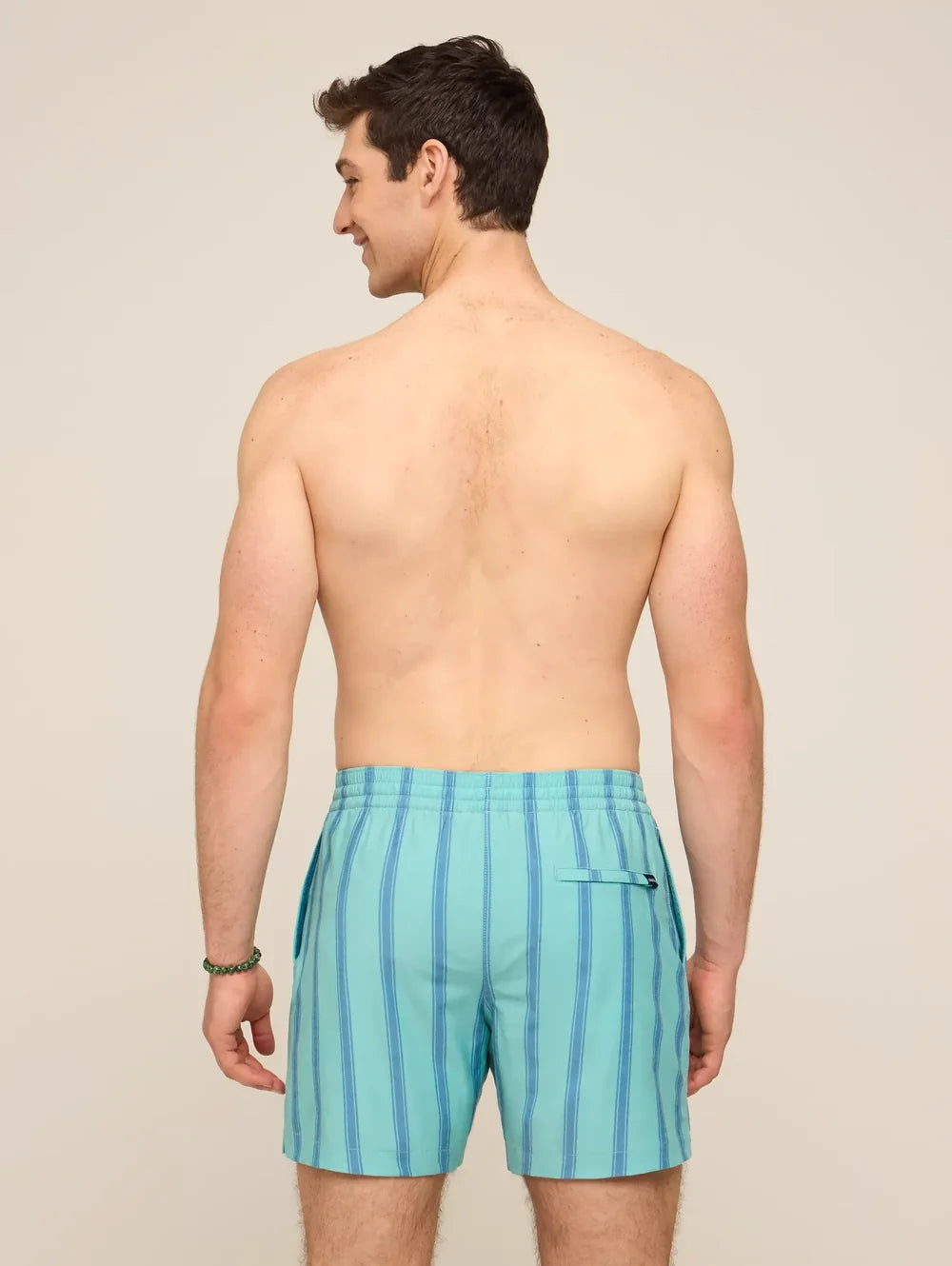The Everpine Stripes 5.5" (Classic Lined Swim Trunk) - Image 2 - Chubbies Shorts