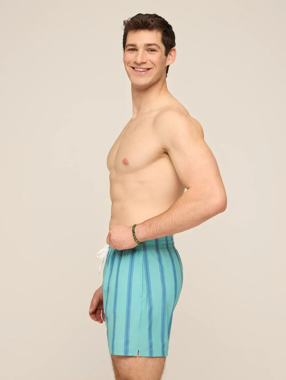 The Everpine Stripes 5.5" (Classic Lined Swim Trunk) - Image 3 - Chubbies Shorts