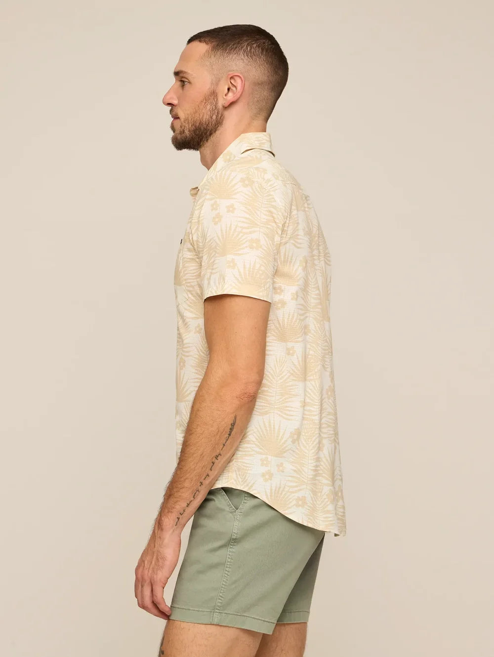 The Fern Flow (Breezetech)- Tan - Image 3 - Chubbies Shorts