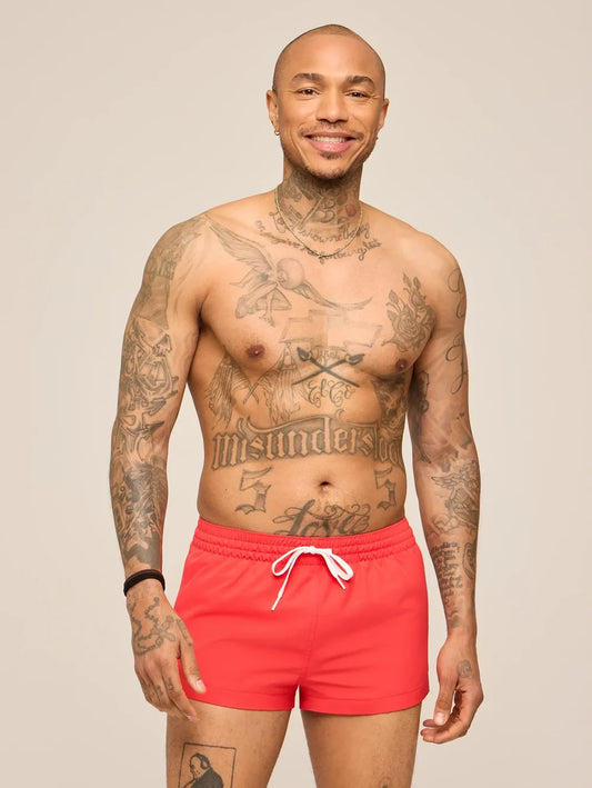 The Fired Ups 2" (Classic Lined Swim Trunk) - Image 1 - Chubbies Shorts
