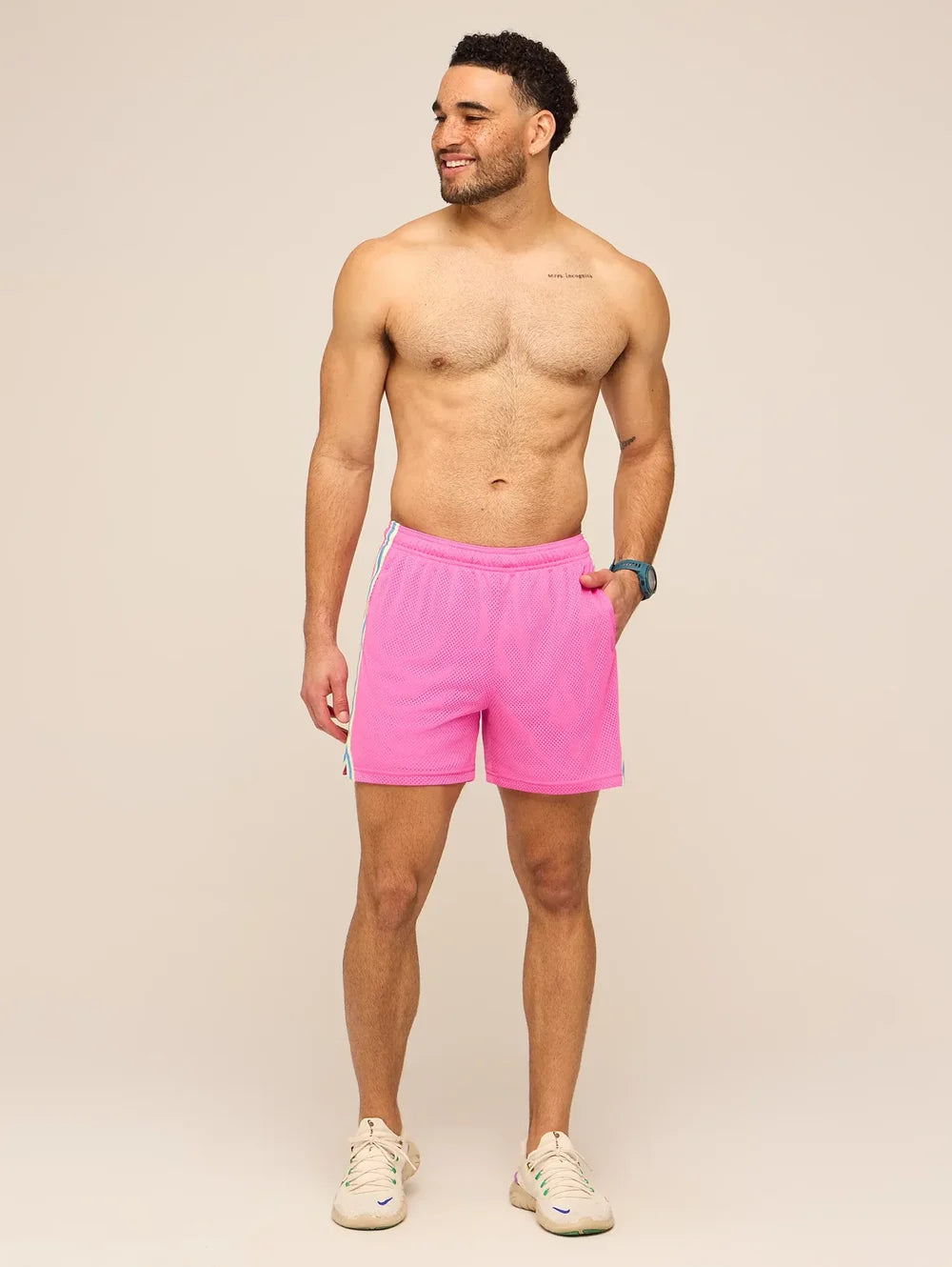 The Flamingo Fizzes (Court Short) - Image 5 - Chubbies Shorts