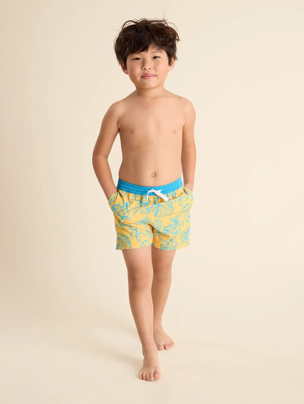 The Floral Explorers (Toddler Swim Trunk) - Image 4 - Chubbies Shorts