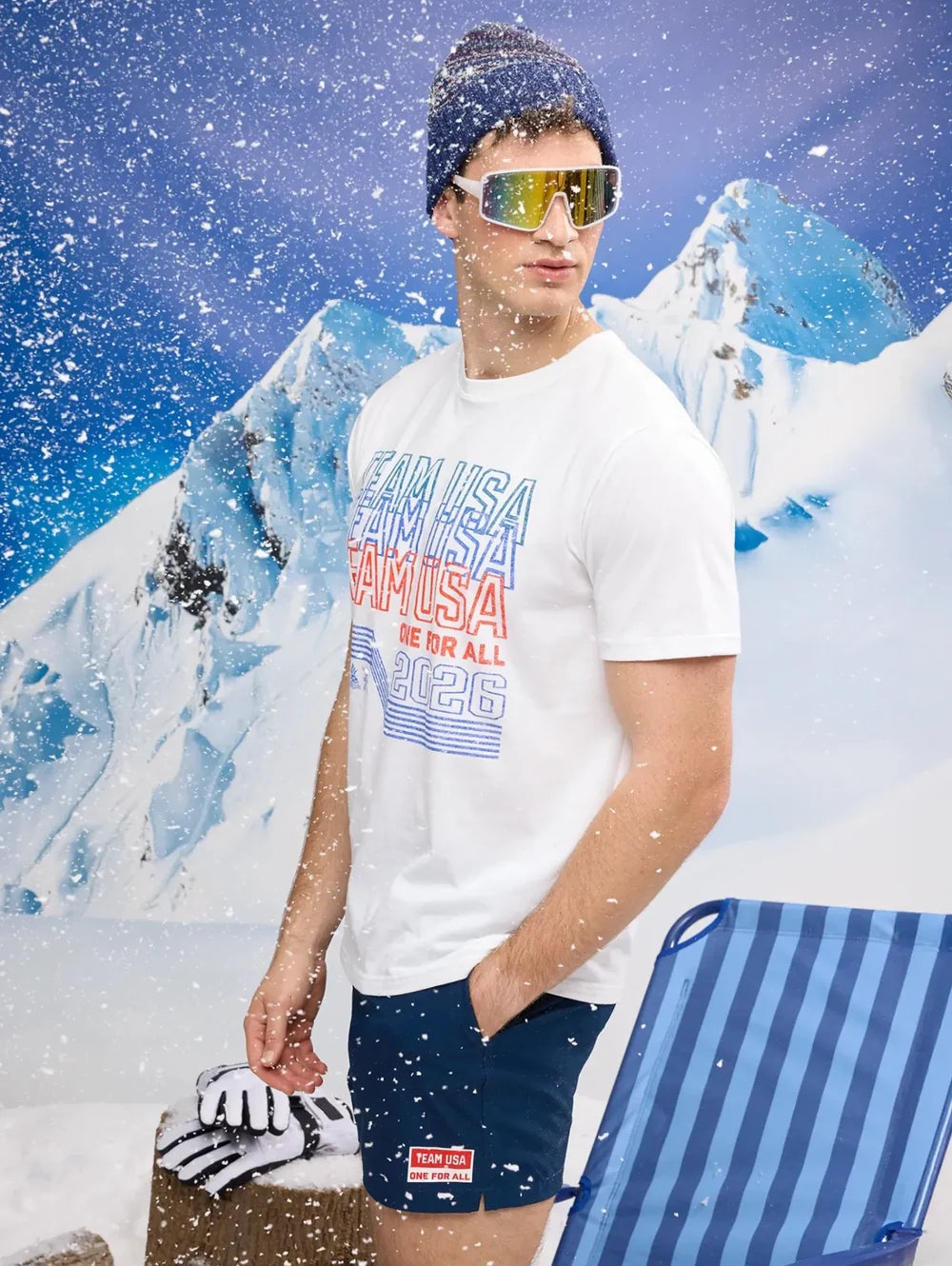The Frost and Found (Non Pocket Graphic Tee) - Image 2 - Chubbies Shorts
