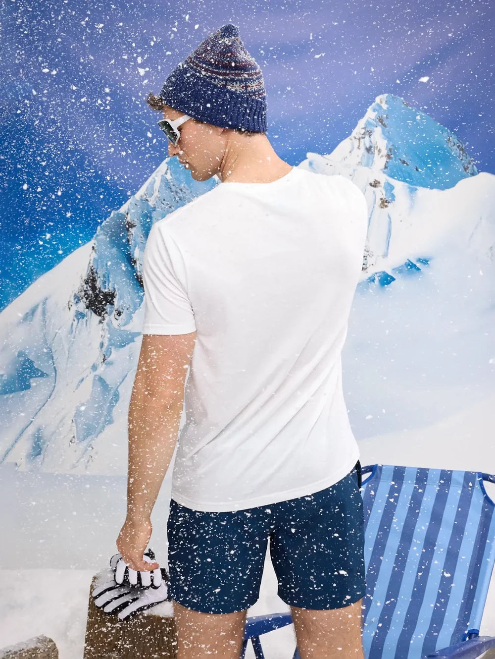 The Frost and Found (Non Pocket Graphic Tee) - Image 3 - Chubbies Shorts