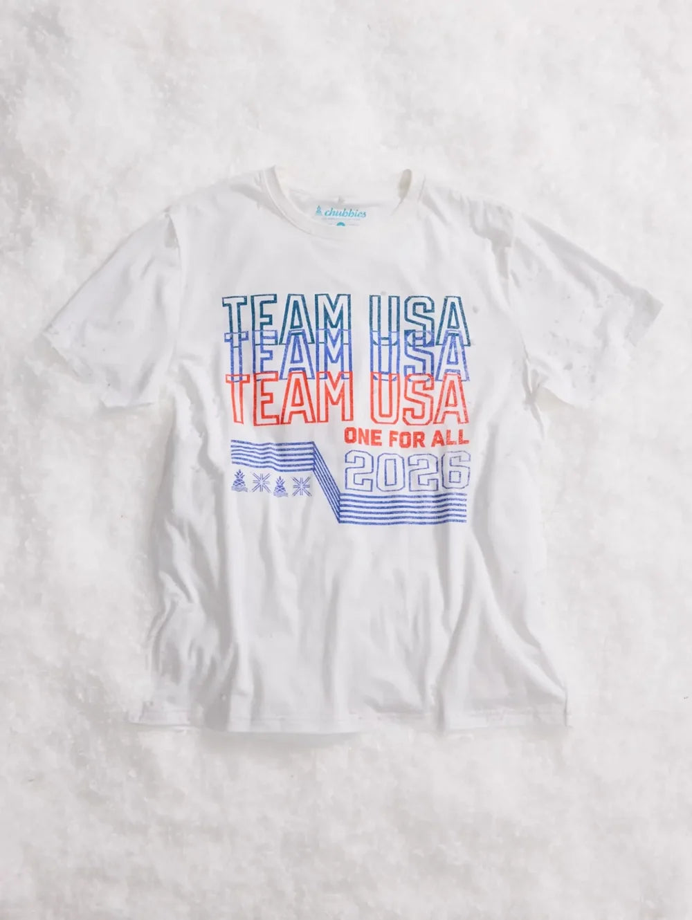 The Frost and Found (Non Pocket Graphic Tee) - Image 5 - Chubbies Shorts