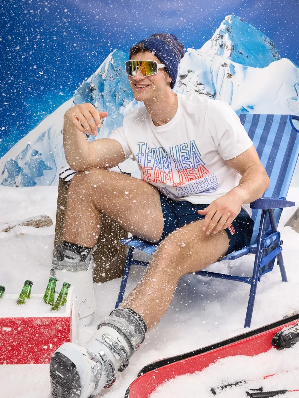 The Frost and Found (Non Pocket Graphic Tee) - Image 4 - Chubbies Shorts
