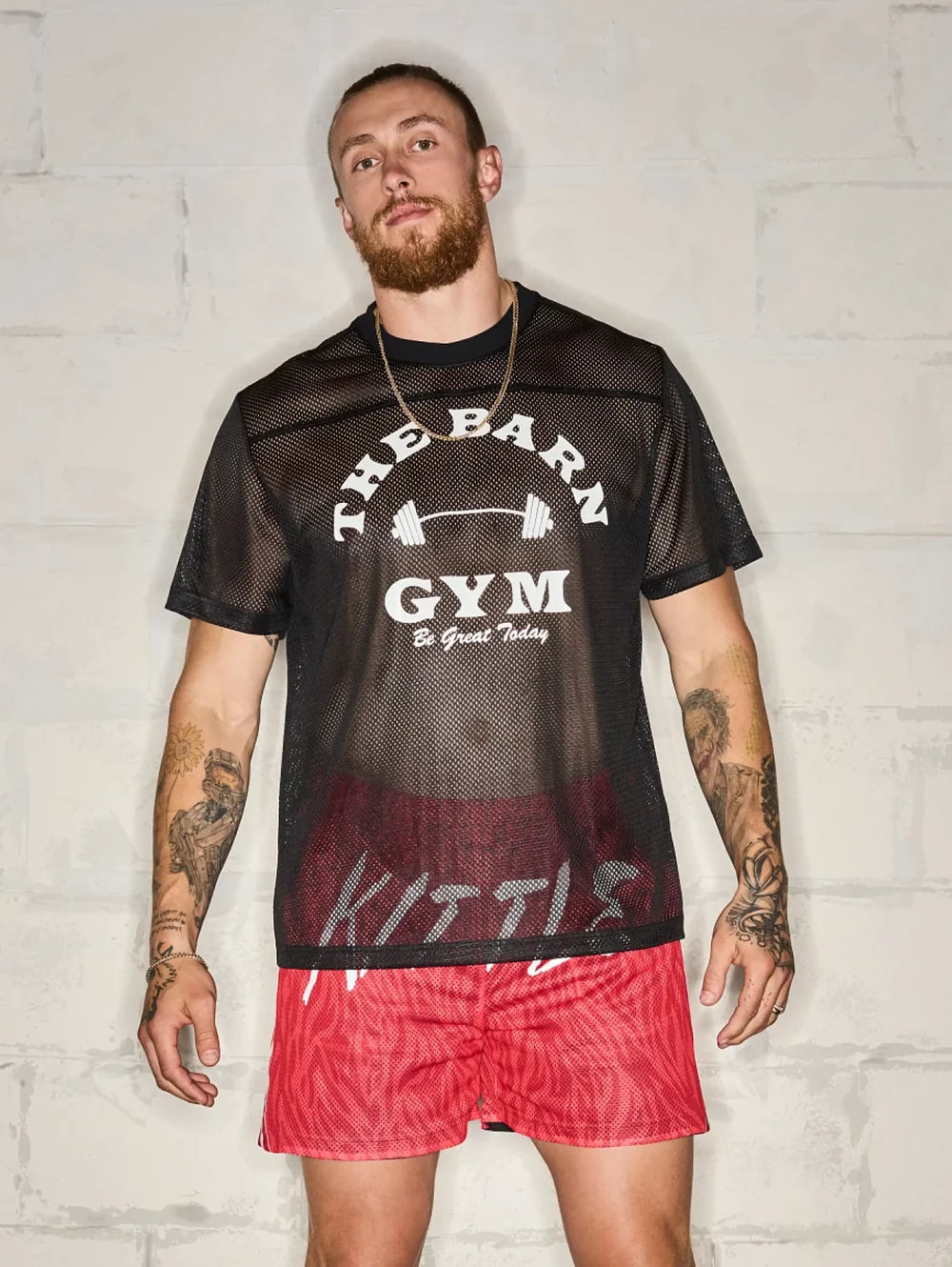 The Barn (Mesh Training Shirt) - Image 1 - Chubbies Shorts