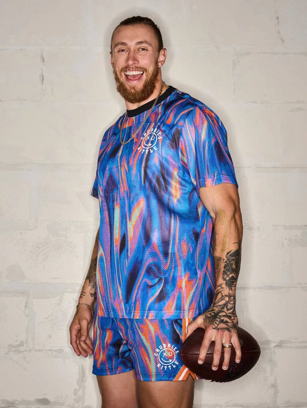 The Holographic Wave (Mesh Training Shirt) - Image 2 - Chubbies Shorts