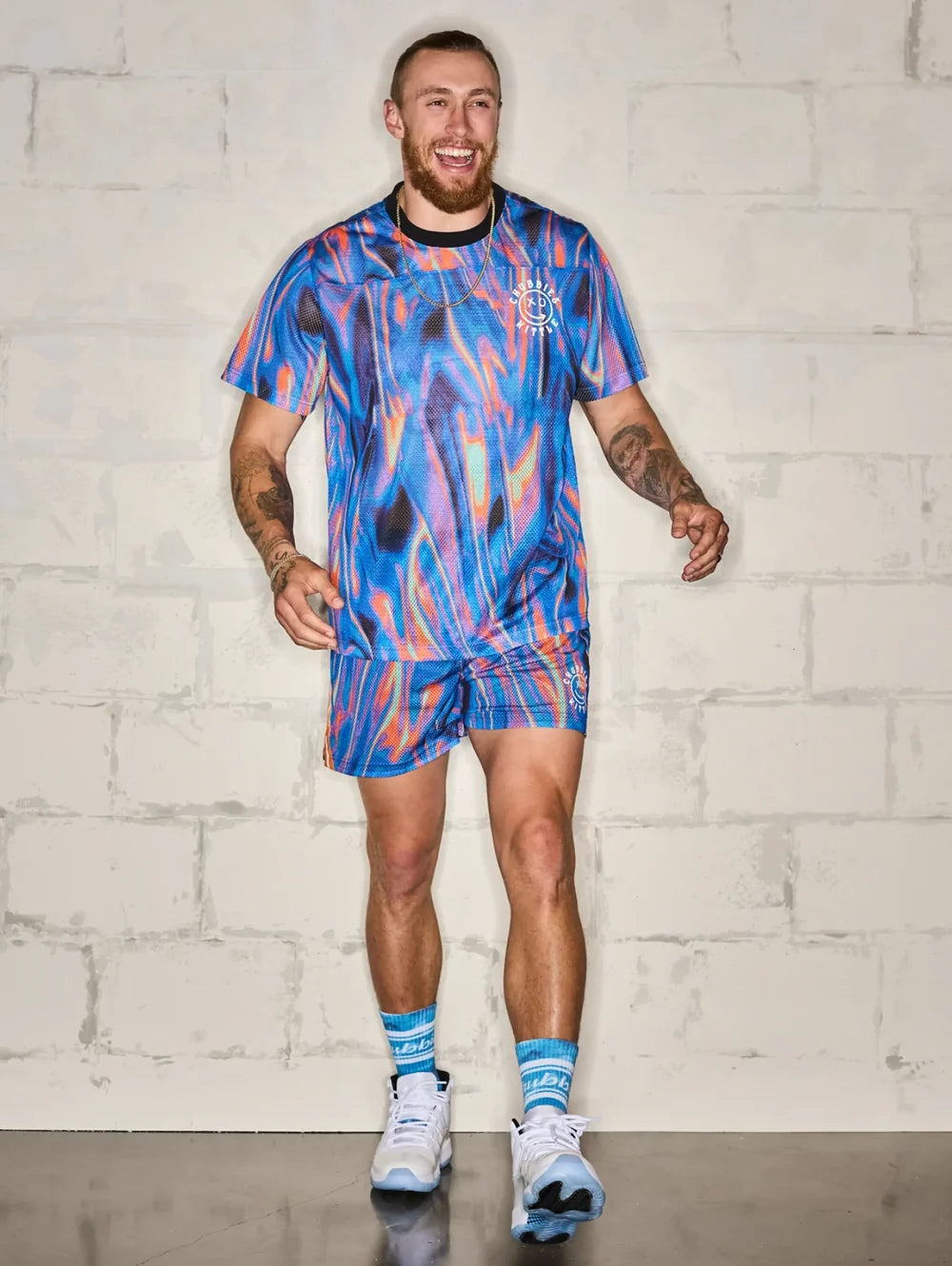 The Holographic Wave (Mesh Training Shirt) - Image 4 - Chubbies Shorts
