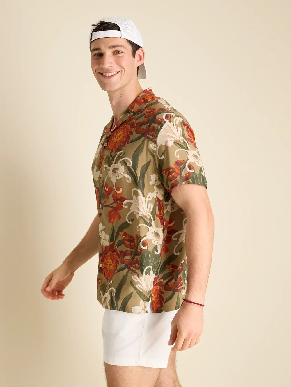 The Snakey (Rayon Sunday Shirt) - Image 3 - Chubbies Shorts