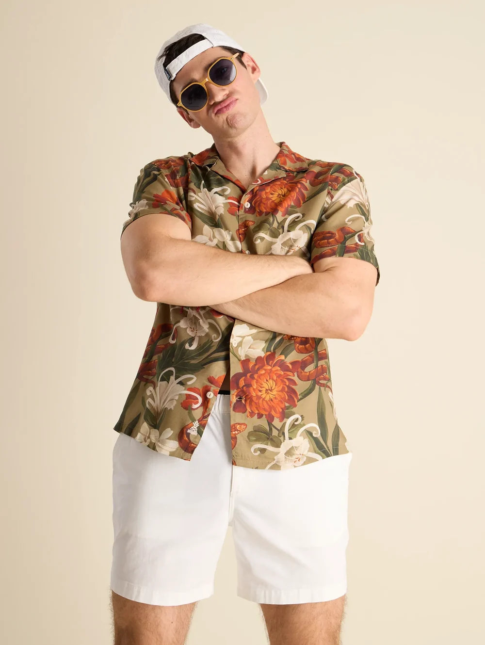 The Snakey (Rayon Sunday Shirt) - Image 4 - Chubbies Shorts