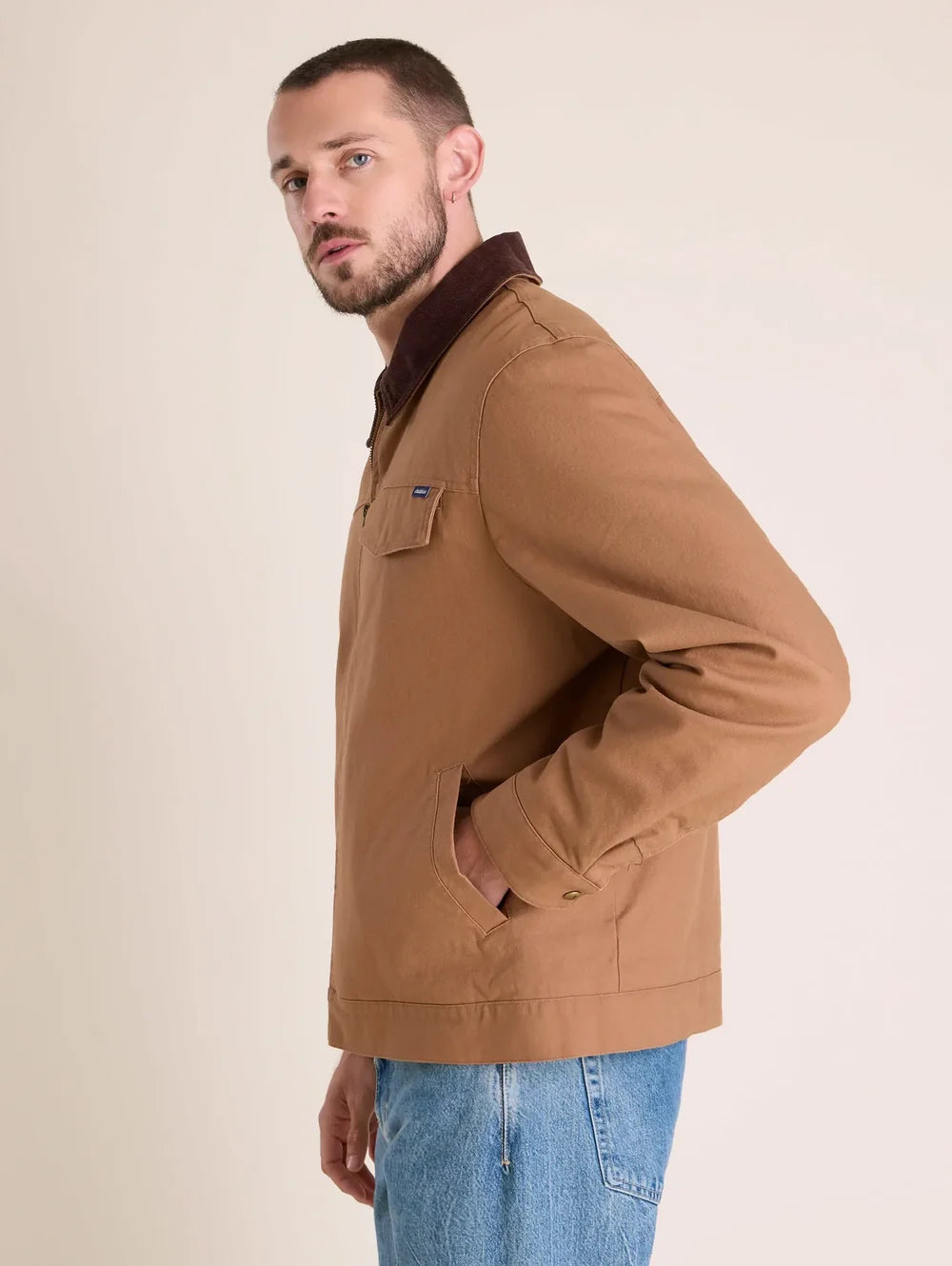 The Harvester (Full-Zip Canvas Jacket) - Image 4 - Chubbies Shorts