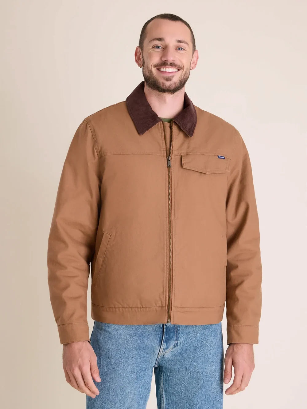 The Harvester (Full-Zip Canvas Jacket) - Image 1 - Chubbies Shorts