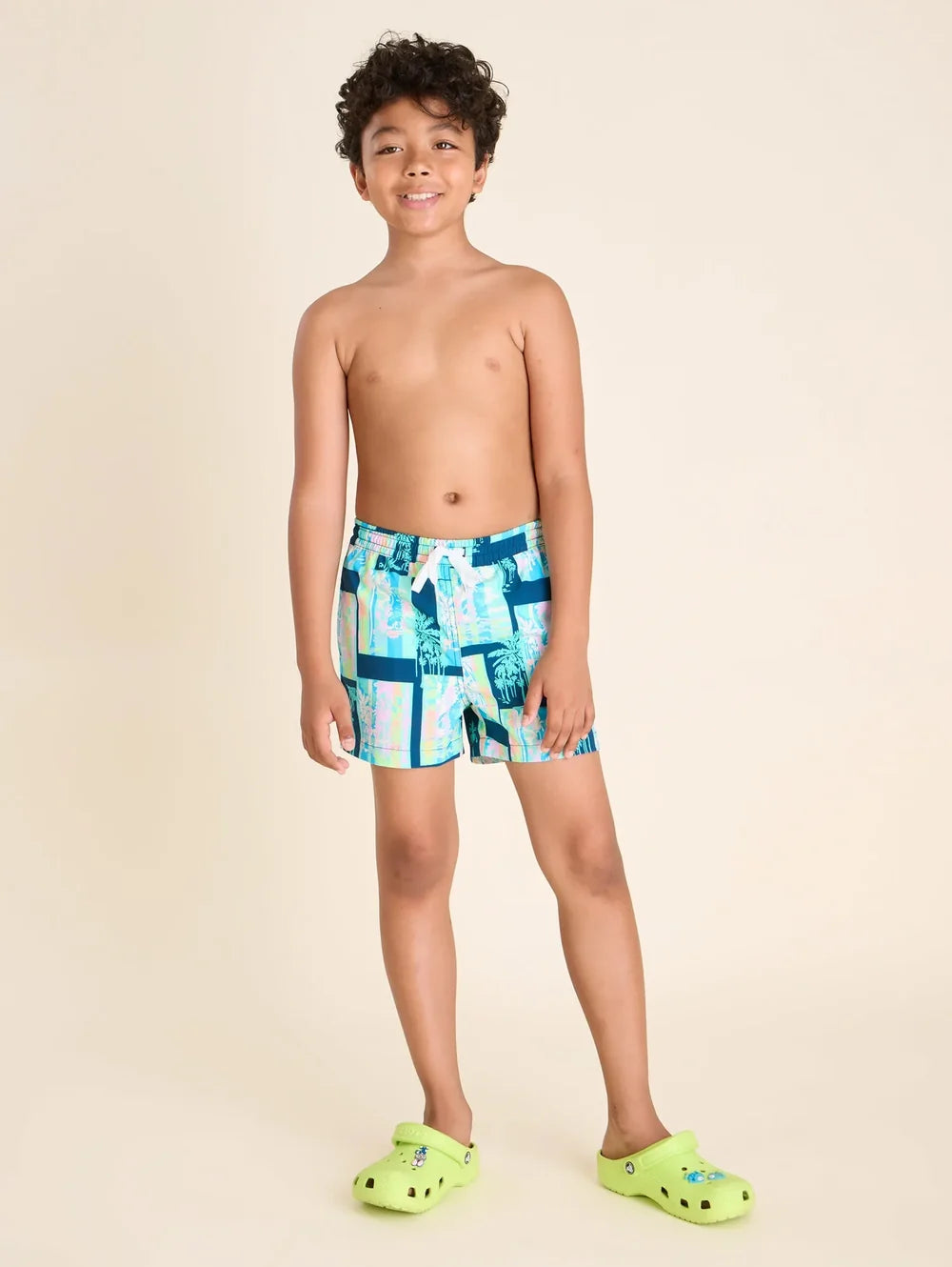 The Hip To Be Squares (Boys Classic Lined Swim Trunk) - Image 4 - Chubbies Shorts