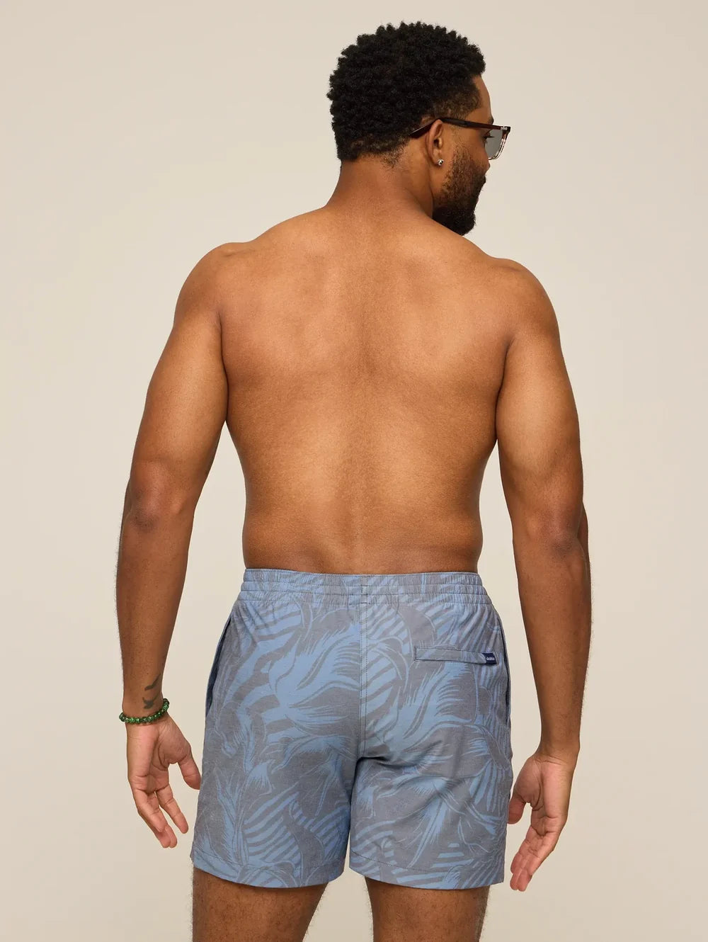 The Indigo Crazies 5.5" (Classic Lined Swim Trunk) - Image 2 - Chubbies Shorts