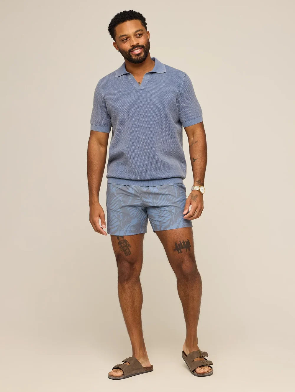 The Indigo Crazies 5.5" (Classic Swim Trunk) - Image 4 - Chubbies Shorts