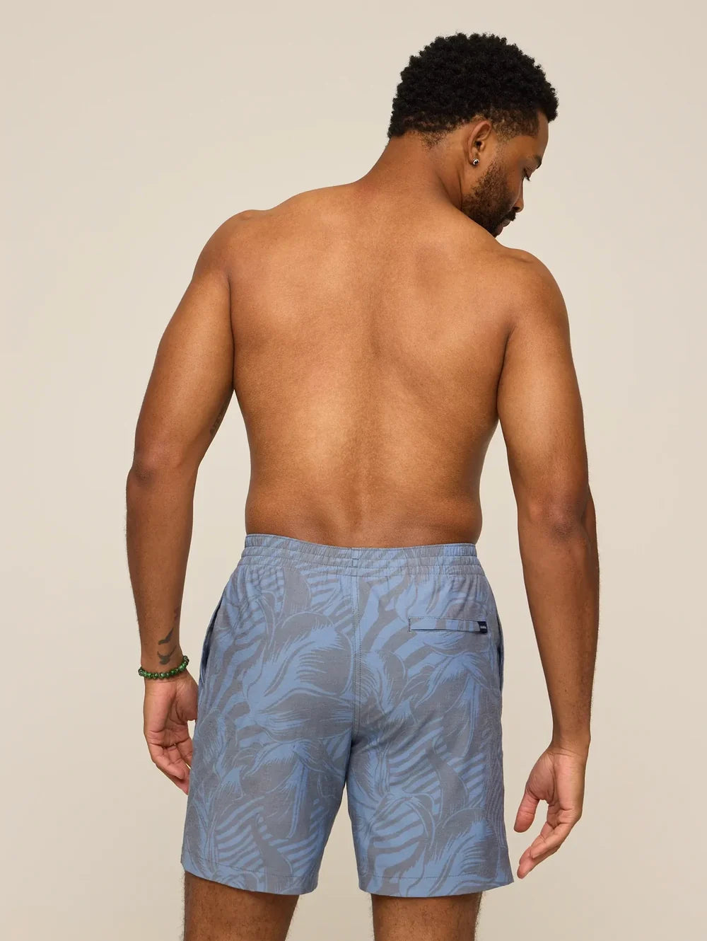 The Indigo Crazies 7" (Classic Swim Trunk) - Image 2 - Chubbies Shorts