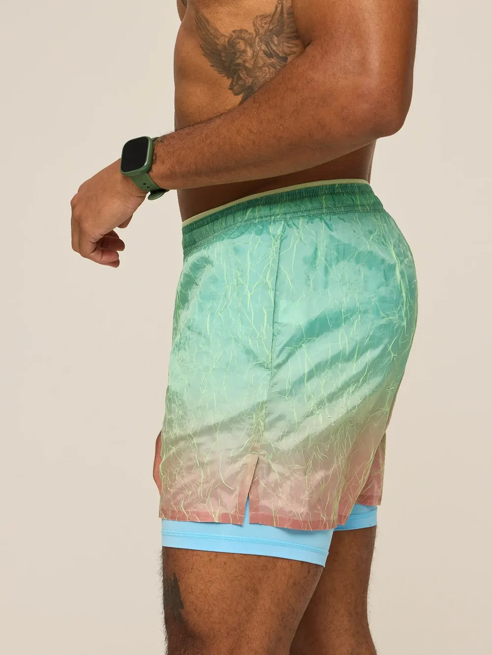 The Indigo Fizzes 5.5" (Crinkle Ultimate Training Short) - Image 5 - Chubbies Shorts