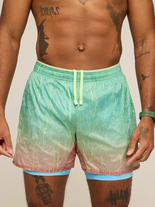 The Indigo Fizzes 5.5" (Crinkle Ultimate Training Short) - Image 1 - Chubbies Shorts