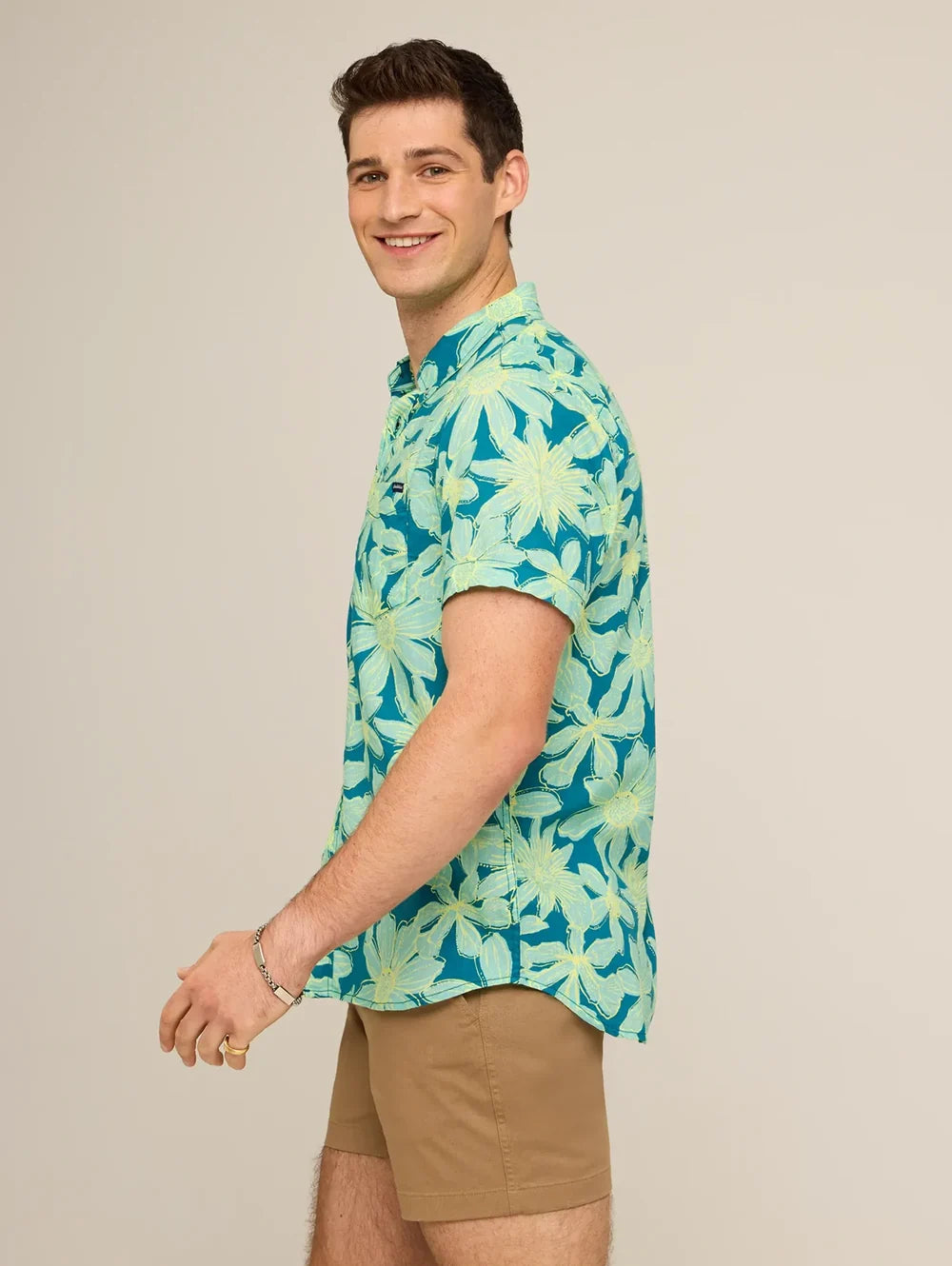 The Jade Garden (Resort Weave Friday Shirt) - Image 3 - Chubbies Shorts