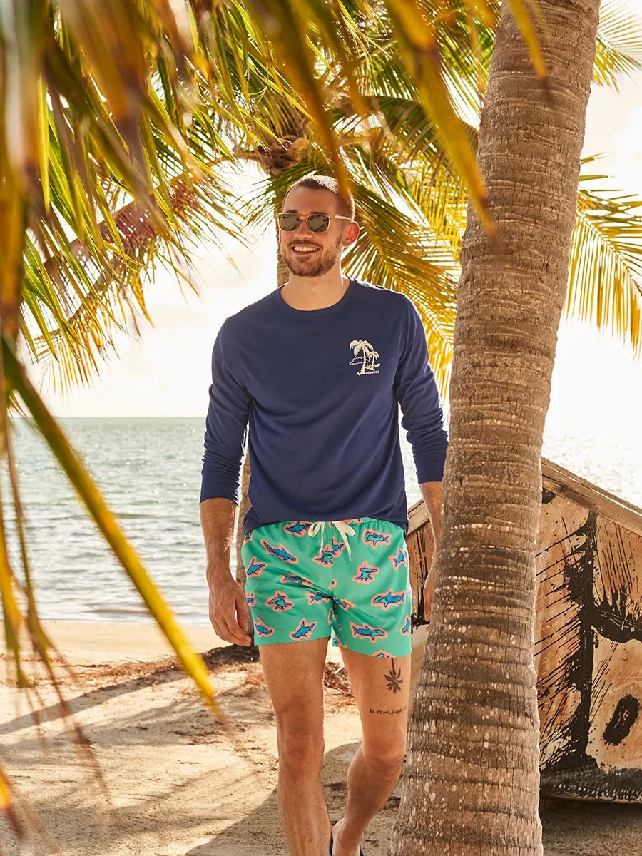 The Apex Swimmers 5.5" (Classic Swim Trunk) - Image 1 - Chubbies Shorts