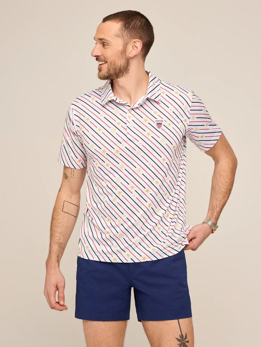 The Life, Liberty, & Candles (Performance Polo) - Image 1 - Chubbies Shorts
