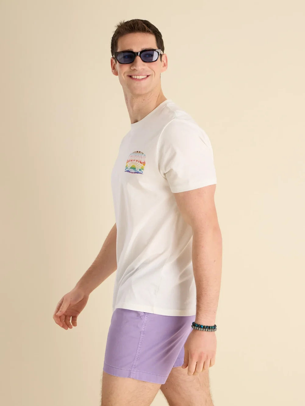 Loud & Proud (Non Pocket Graphic T-Shirt) - Image 3 - Chubbies Shorts