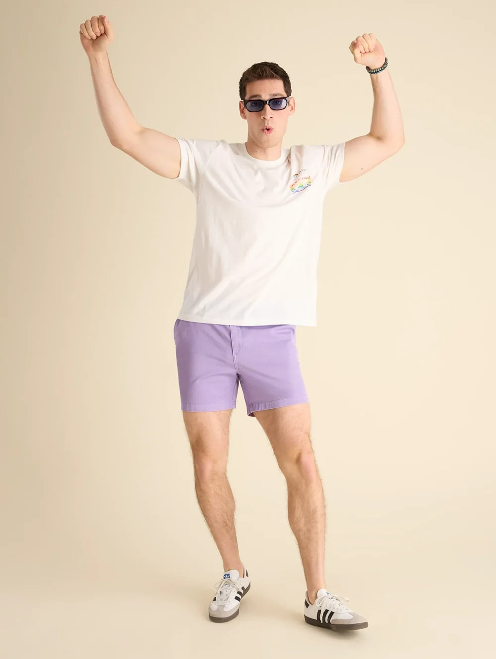 Loud & Proud (Non Pocket Graphic T-Shirt) - Image 4 - Chubbies Shorts