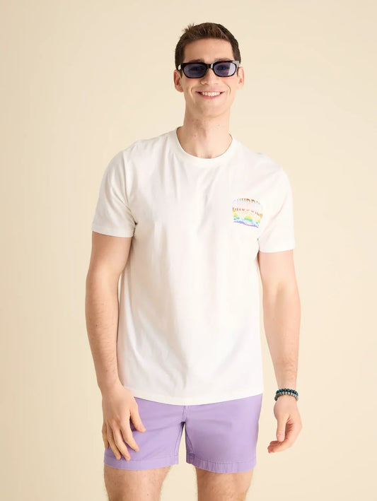Loud & Proud (Non Pocket Graphic T-Shirt) - Image 1 - Chubbies Shorts