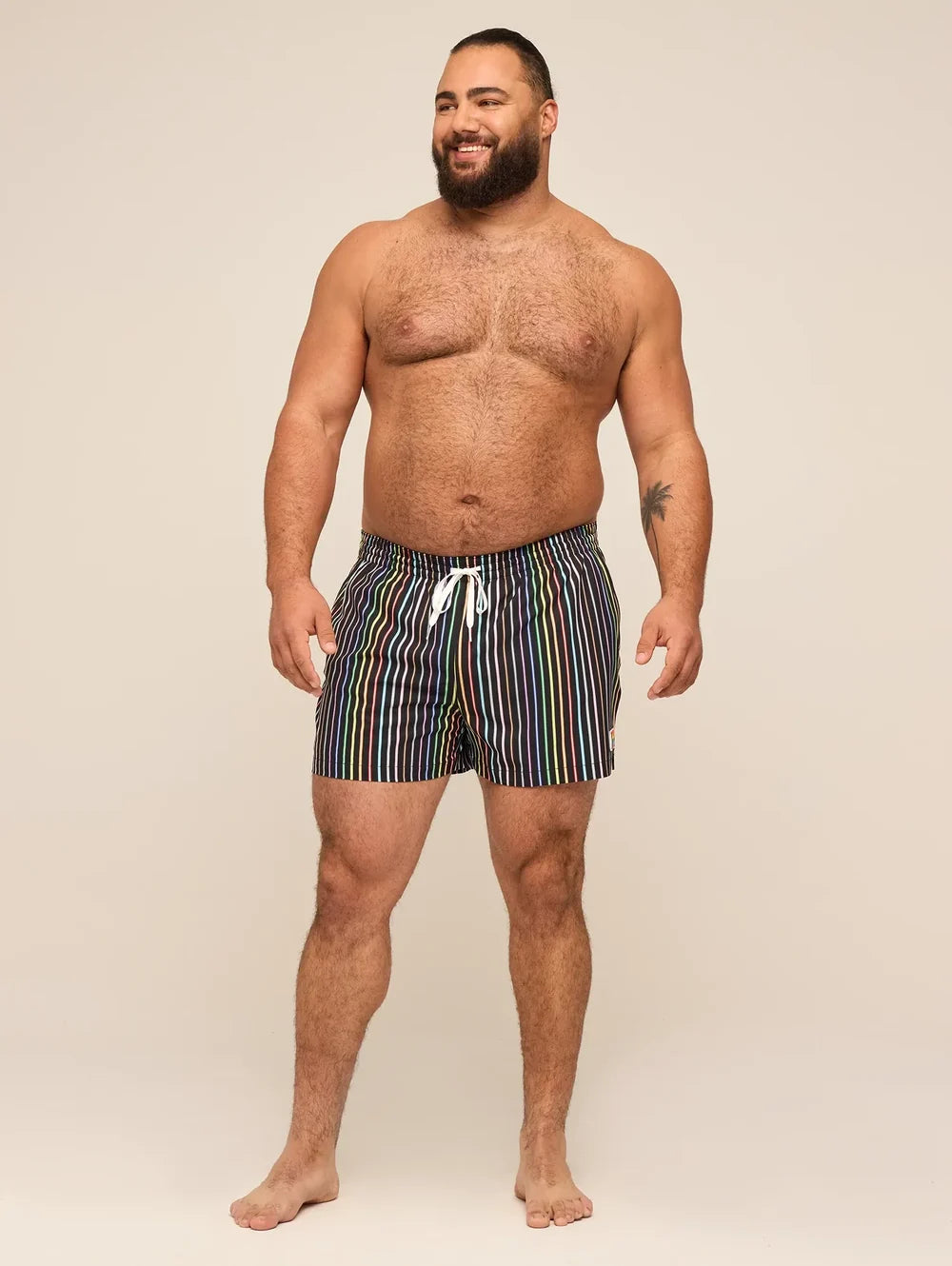 The Luminous Identity 4" (Classic Lined Swim Trunk) - Image 5 - Chubbies Shorts