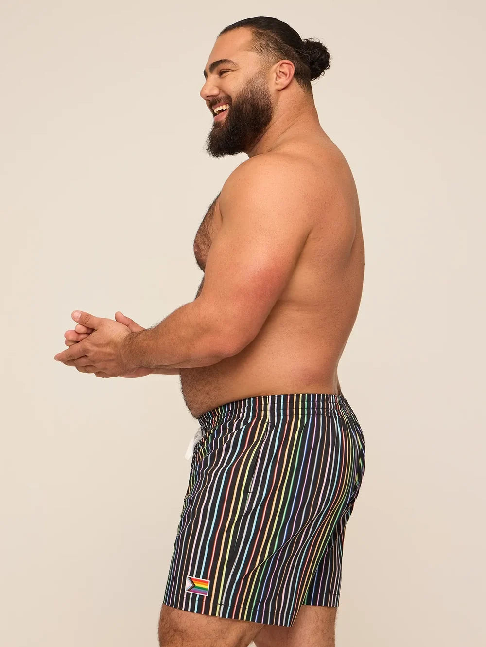 The Luminous Identity 5.5" (Classic Lined Swim Trunk) - Image 4 - Chubbies Shorts