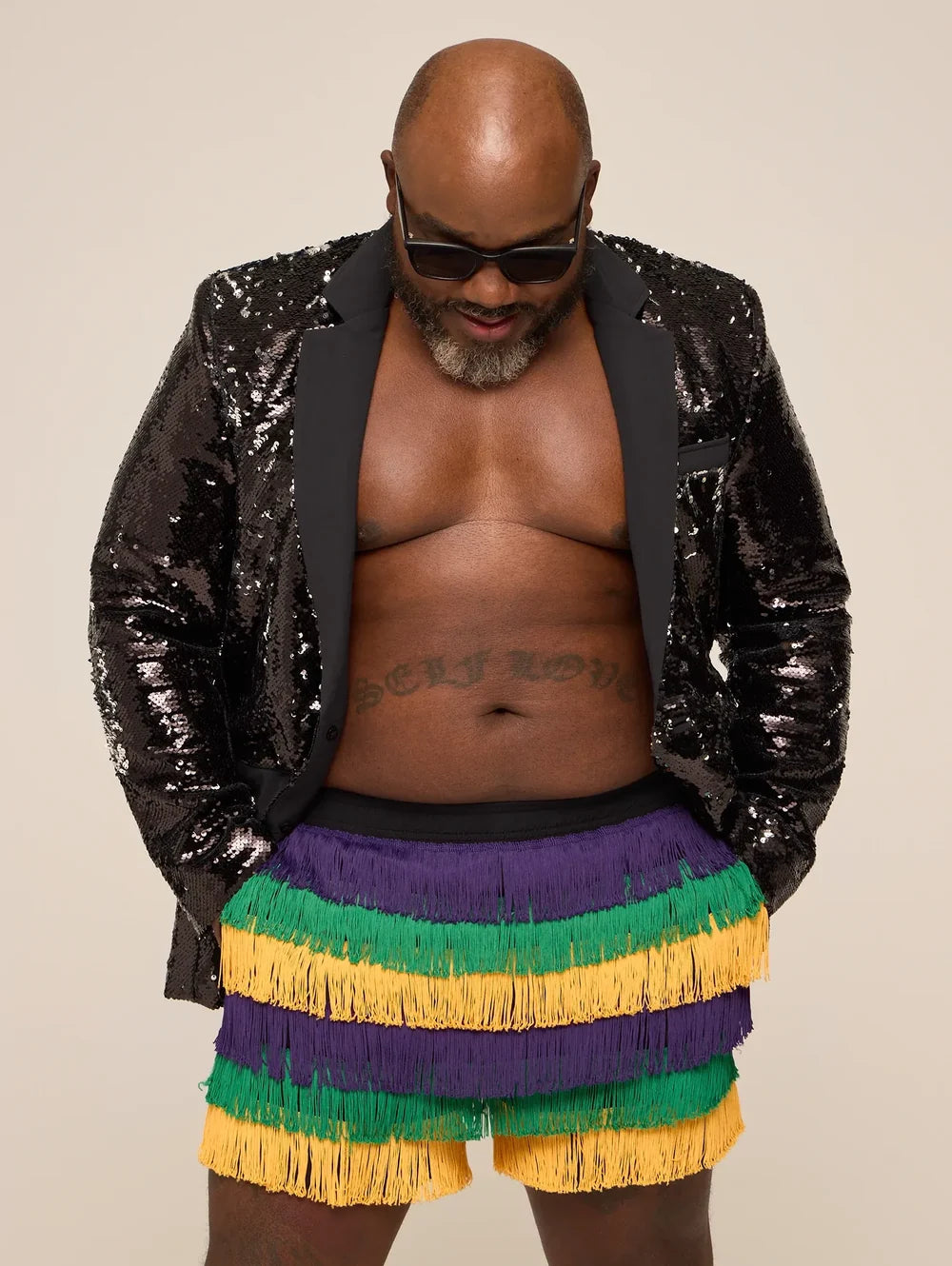 The Masquerade Motions 5.5" (Fringe Party Short) - Image 5 - Chubbies Shorts