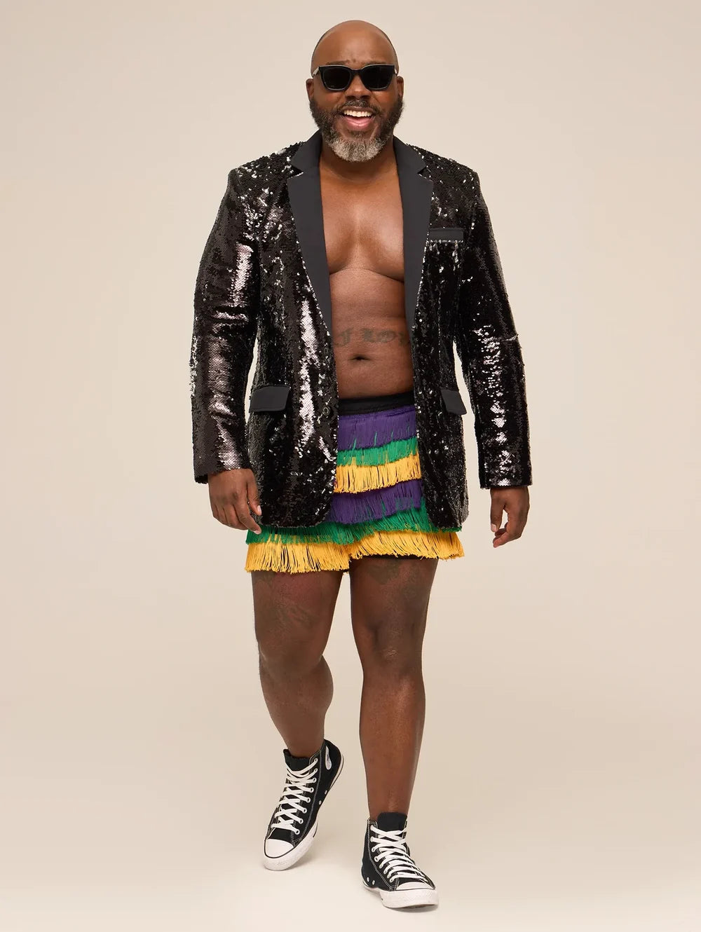 The Masquerade Motions 5.5" (Fringe Party Short) - Image 7 - Chubbies Shorts