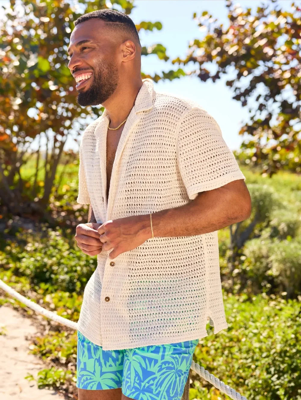 The Mellow Stone (Knit Sunday Shirt) (CQS) - Image 1 - Chubbies Shorts