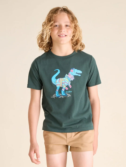 The Meteor Weather (Youth Non Pocket T-Shirt) - Image 1 - Chubbies Shorts