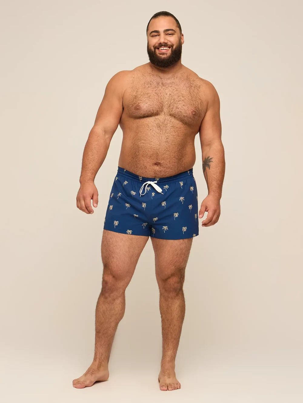 The Midnight Palms 2" (Classic Lined Swim Trunk) - Image 5 - Chubbies Shorts