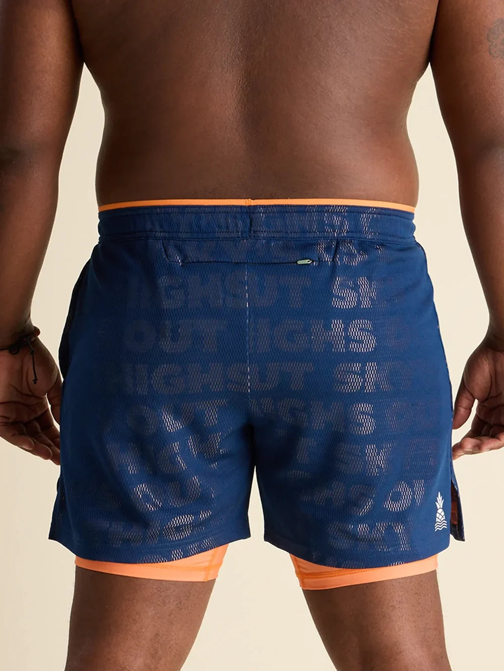 The Navy Read All About Its 5.5" (Mesh Training Short) - Image 3 - Chubbies Shorts