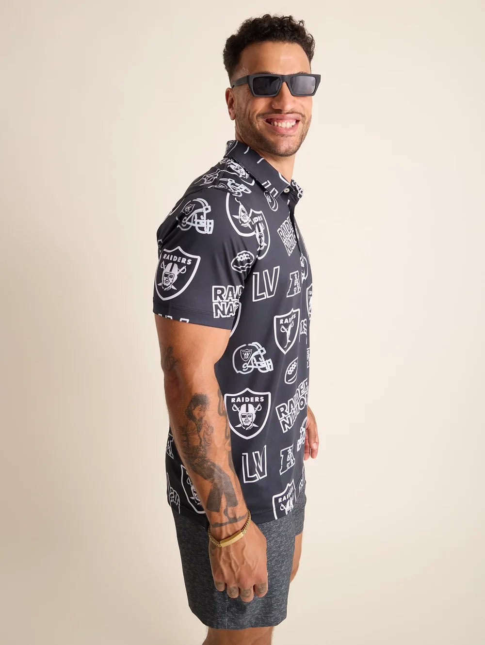 The Neon Raiders (NFL Performance Polo) - Image 6 - Chubbies Shorts