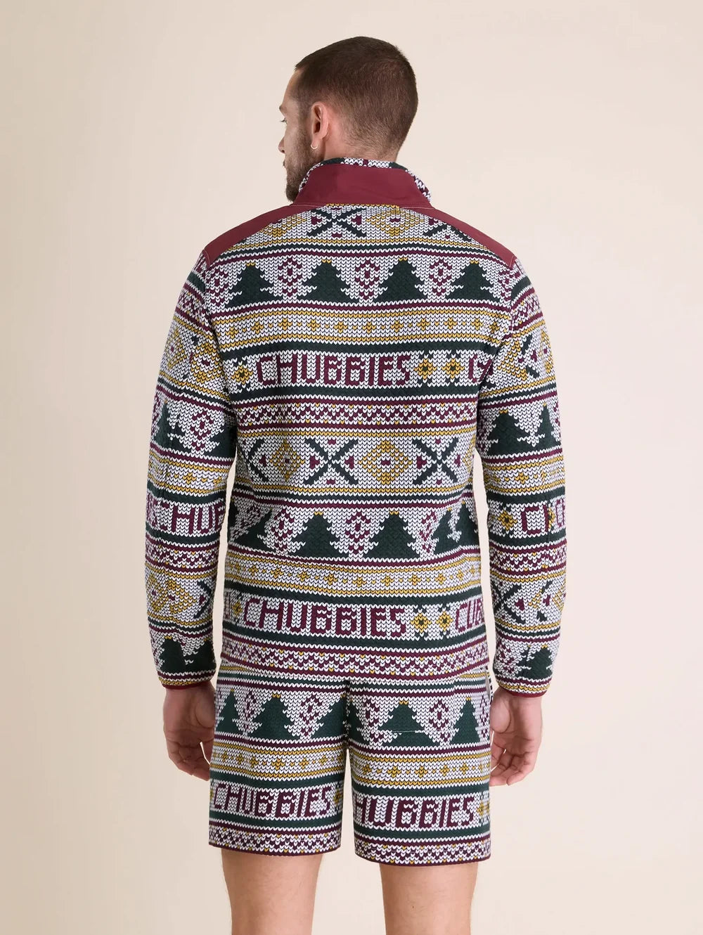 The Ol' Log Cabin (Quilted Quarter-Zip) - Image 3 - Chubbies Shorts