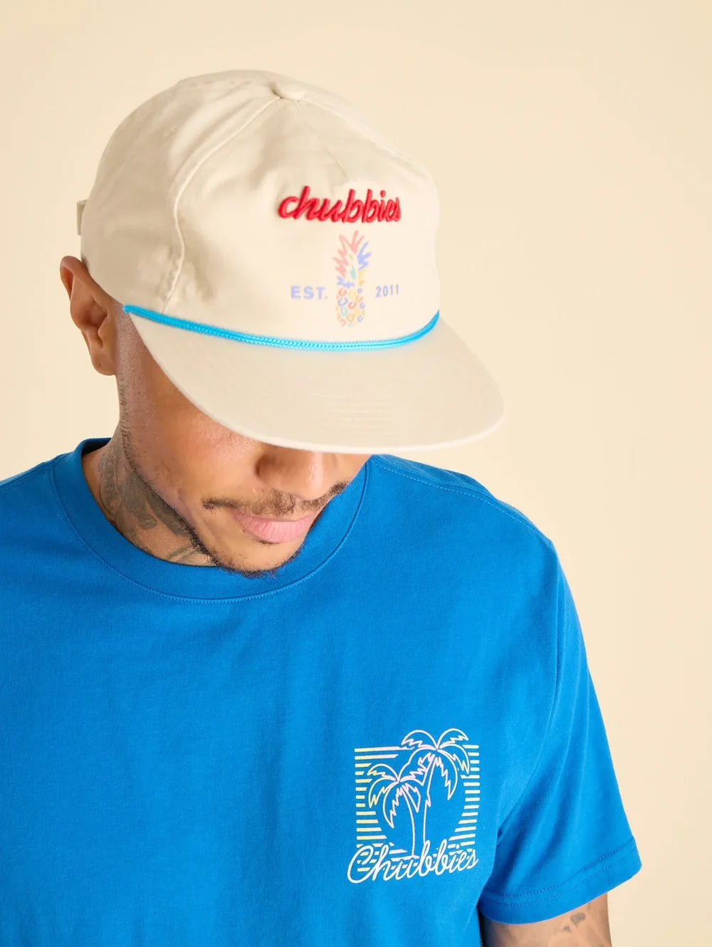 The Pastel Pineapple (Core Hat) - Image 3 - Chubbies Shorts