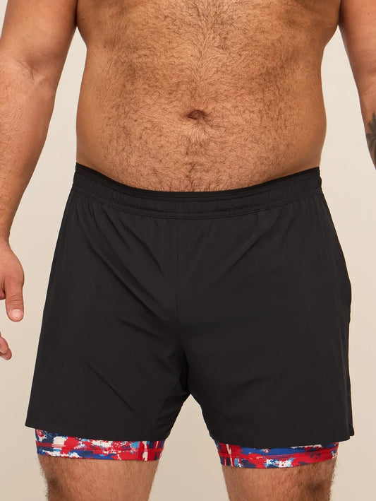 The Patriotic Shadowstorms 5.5" (Ultimate Training Short) - Image 3 - Chubbies Shorts