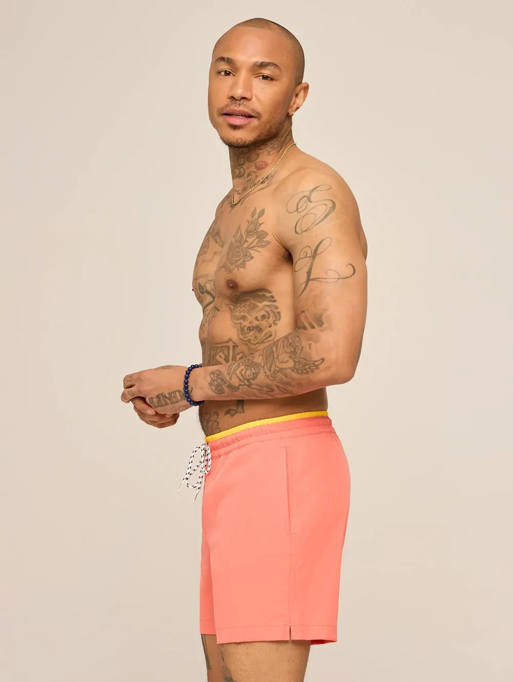 The Peach Perfects 5.5" (Classic Lined Swim Trunk w/ SP WB) - Image 3 - Chubbies Shorts
