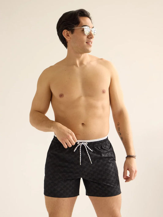 The Playing Chess 5.5" (Embossed Classic Swim Trunk) - Image 1 - Chubbies Shorts